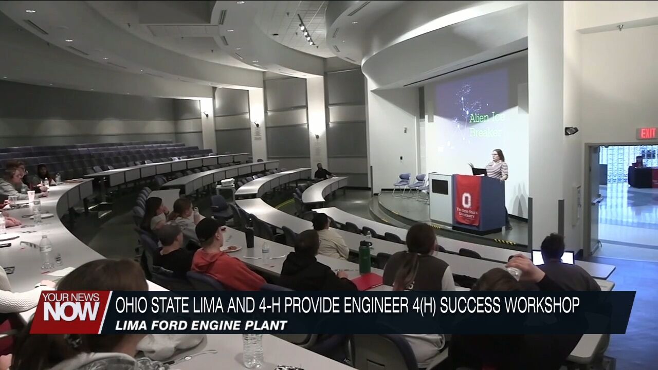Ohio State Lima and 4-H provide Engineer 4(H) Success Workshop